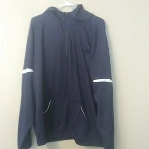 Blue zip up hoodie size XXL